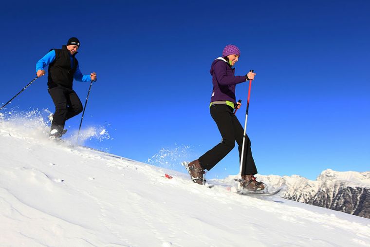 Schneeschuhwandern, Lungau, Mauterndorf, Österreich